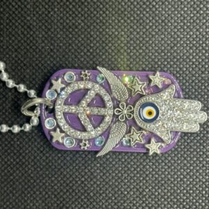 Hamsas and Jewish Stars Art tag