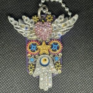 Hamsas and Jewish Stars Art tag