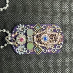 Hamsas and Jewish Stars Art tag